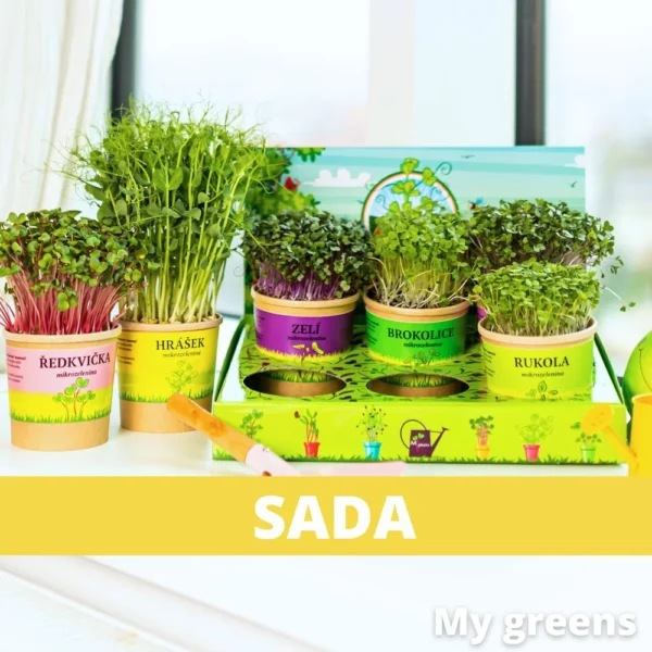 Micro Zahrádka - microgreens sada